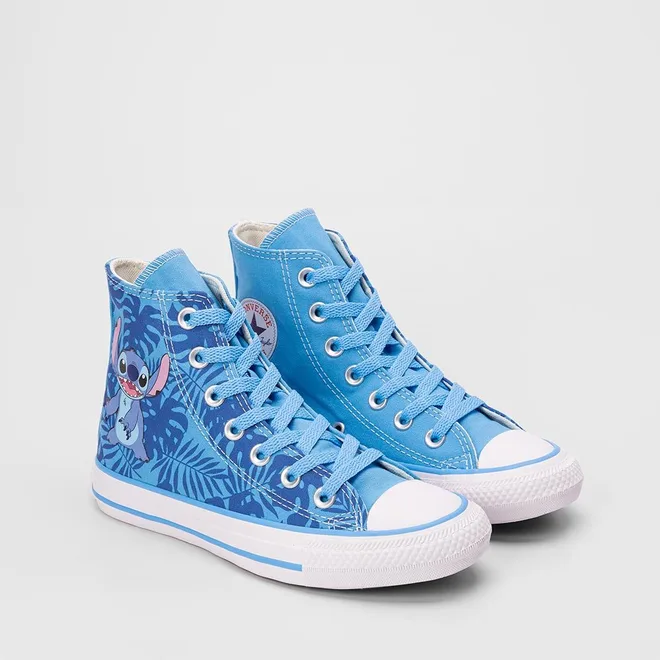 Tênis Infantil Converse All Star Chuck Taylor Stitch Branco