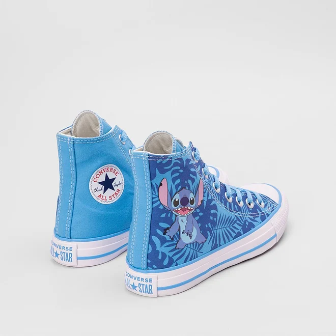 Tênis Infantil Converse All Star Chuck Taylor Stitch Branco