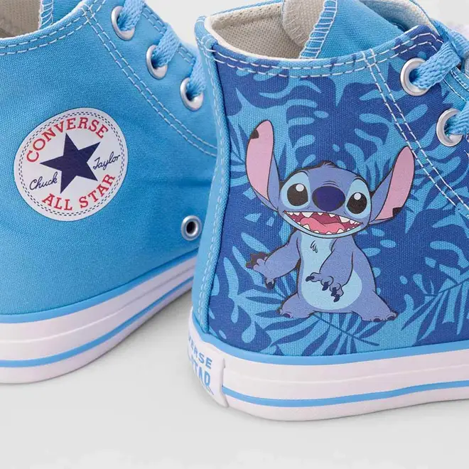 Tênis Infantil Converse All Star Chuck Taylor Stitch Branco