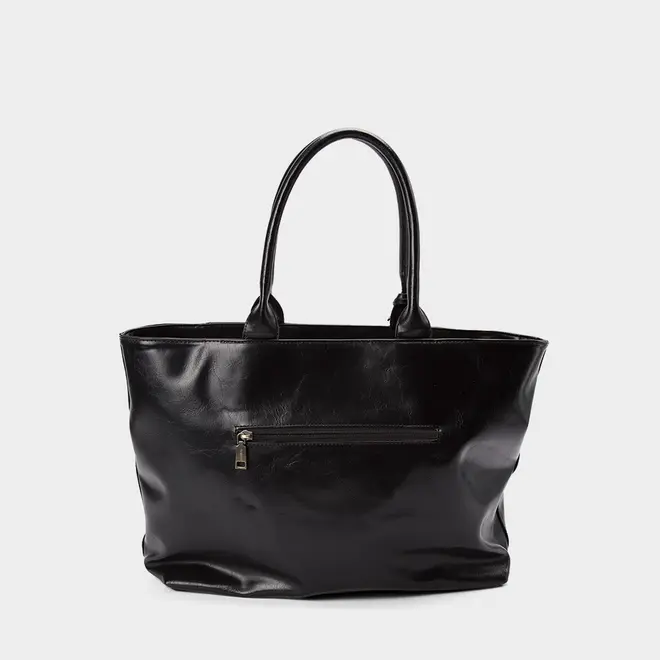 Bolsa Shopping Bag Gabriela com Porta-Moeda Preto