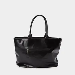 Bolsa Shopping Bag Gabriela com Porta-Moeda Preto
