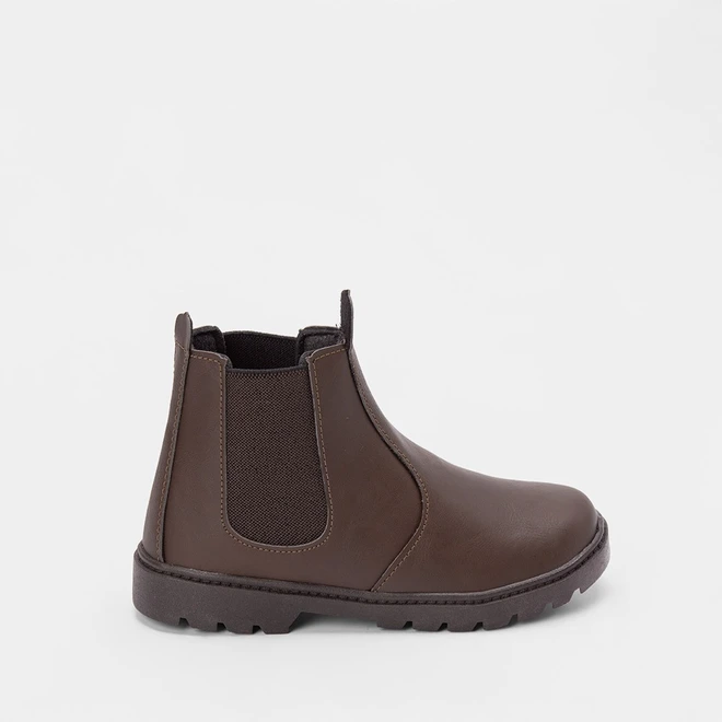 Bota Chelsea Infantil Vertus Marrom