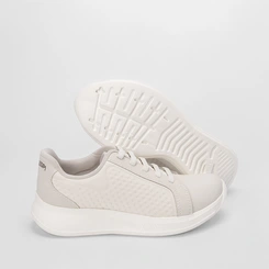 Tênis Casual Mississipi Textura Lateral Off White