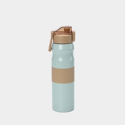 Garrafa Térmica Stz Squeze Silicone 650ml Azul Claro