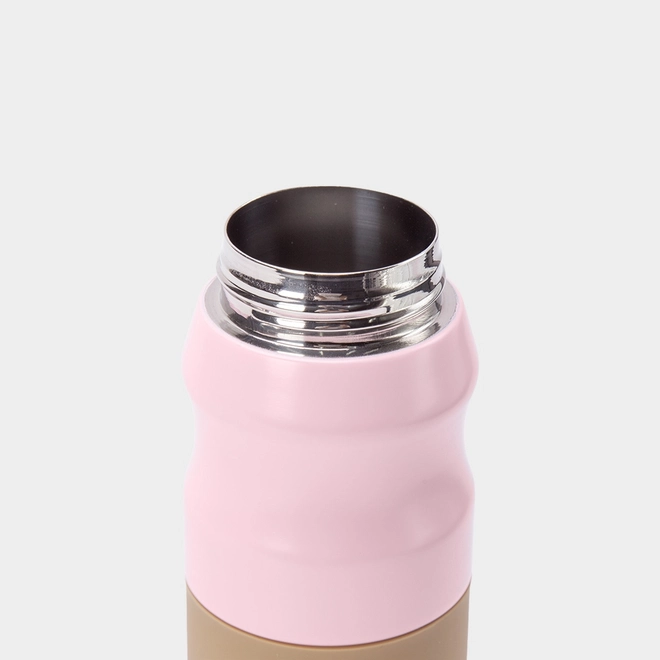 Garrafa Térmica Stz Squeze Silicone 650ml Rosa