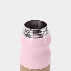 Garrafa Térmica Stz Squeze Silicone 650ml Rosa