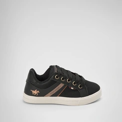 Tênis Infantil Polo Energy Recorte Lateral Preto