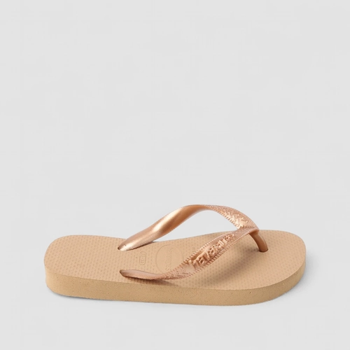 Chinelo Feminino Havaianas Original Metalizado Rose Gold