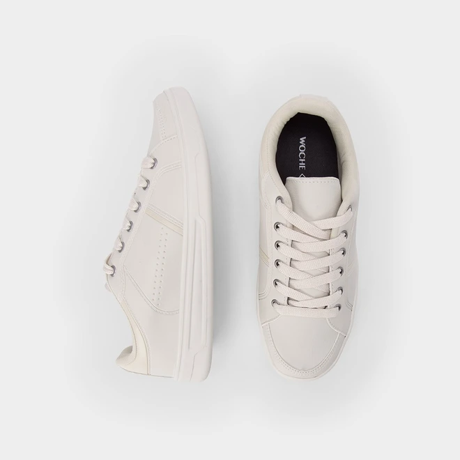 Tênis Woche Casual Masculino Bege
