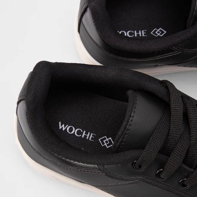 Tênis Woche Casual Masculino Preto