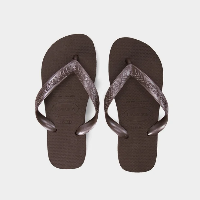 Chinelo Feminino Havaianas Top Original Marrom