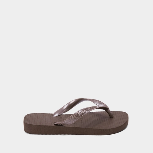 Chinelo Feminino Havaianas Top Original Marrom