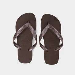 Chinelo Feminino Havaianas Top Original Marrom