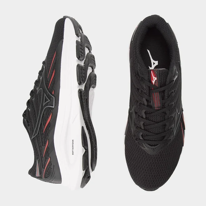 Tênis Esportivo Masculino Mizuno Jet 8 Original Corrida Preto