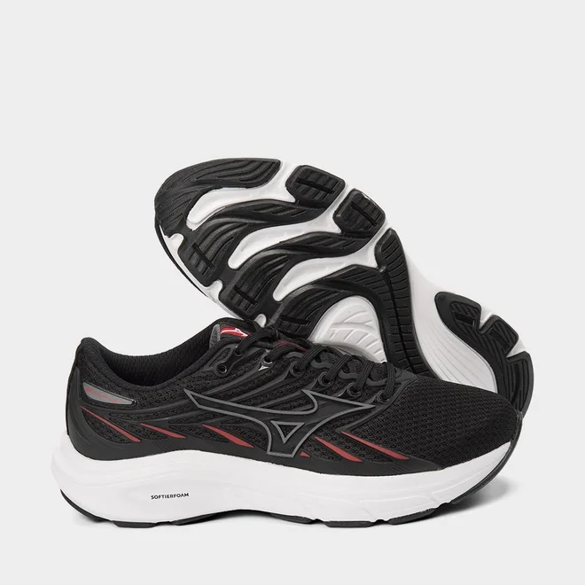 Tênis Esportivo Masculino Mizuno Jet 8 Original Corrida Preto