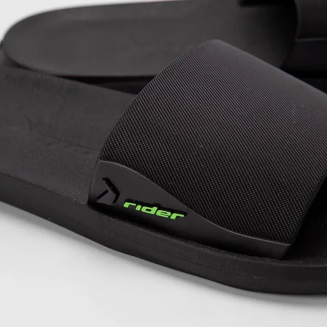 Slide Masculino Rider Feel Preto