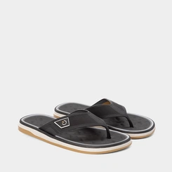 Chinelo Cartago Malaga Preto & Bege