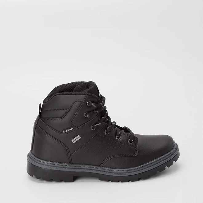 Bota Coturno Masculino Bow River Cano Baixo Preto
