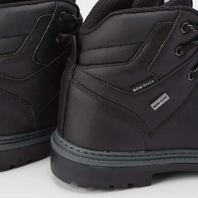 Bota Coturno Masculino Bow River Cano Baixo Preto