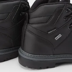 Bota Coturno Masculino Bow River Cano Baixo Preto