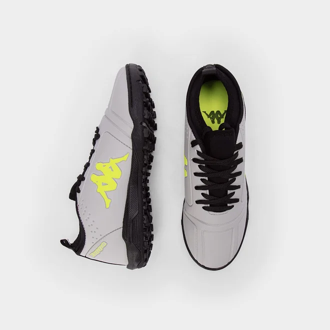 Chuteira Society Kappa Milan II Preto & Cinza
