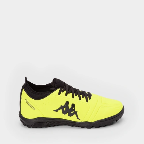 Chuteira Society Kappa Milan II Preto & Amarelo