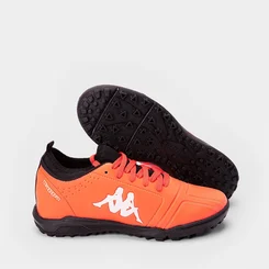 Chuteira Society Kappa Milan II Preto & Laranja