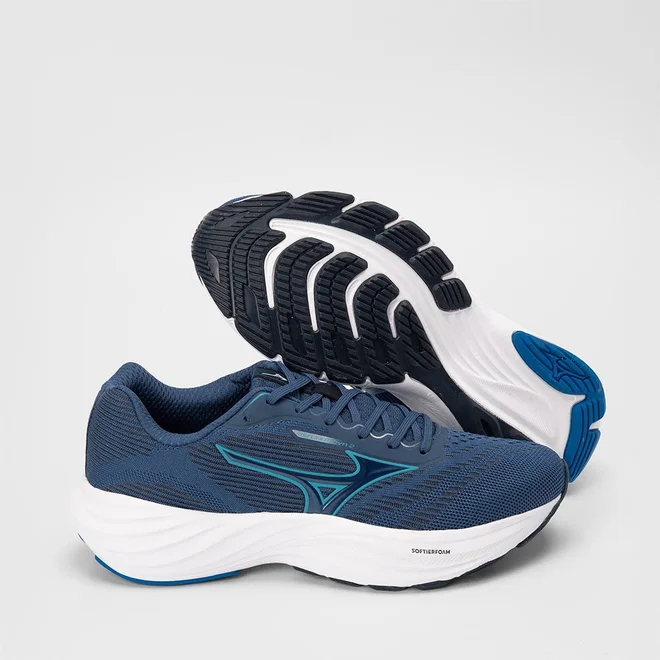 ②海山TM315　155 65 14 Tênis Mizuno Goya 2 Masculino Marinho