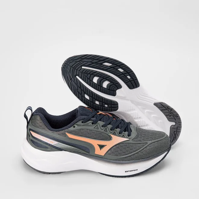 Tênis Mizuno Space 5 Feminino Cinza