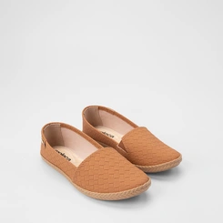 Sapatilha Alpargata Feminina Moleca Tressê Caramelo