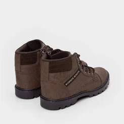 Bota Coturno Masculina Ollie Originals Worker Camurça Marrom