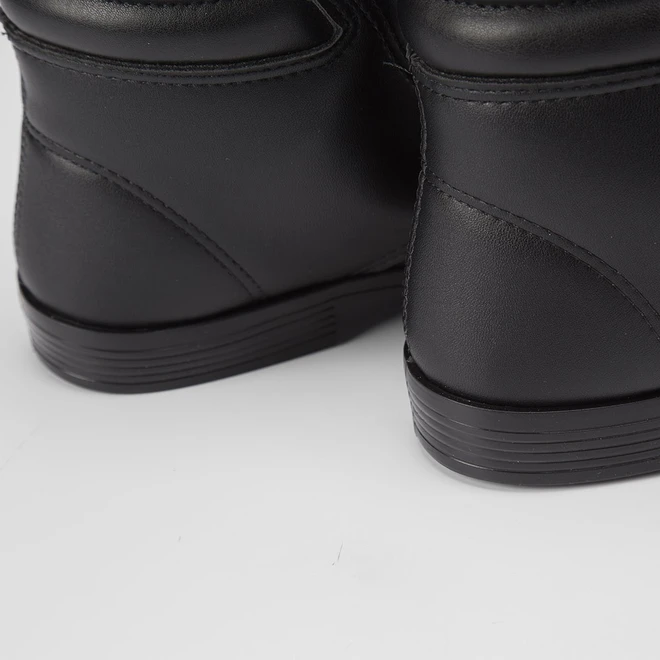 Ankle Boot Moleca Básica Salto Baixo Preto