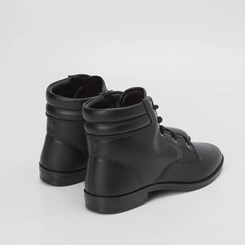 Ankle Boot Moleca Básica Salto Baixo Preto