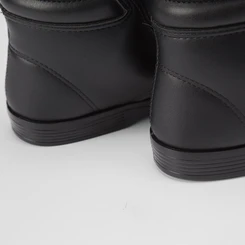 Ankle Boot Moleca Básica Salto Baixo Preto
