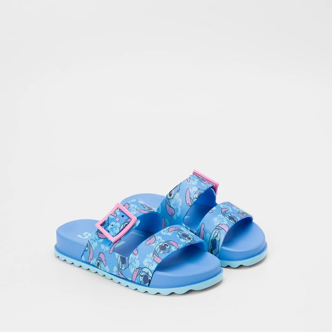 Papete Stitch Disney Summer Slide Azul