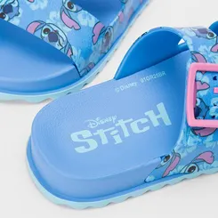 Papete Stitch Disney Summer Slide Azul