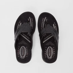 Chinelo Pegada Amortech Preto