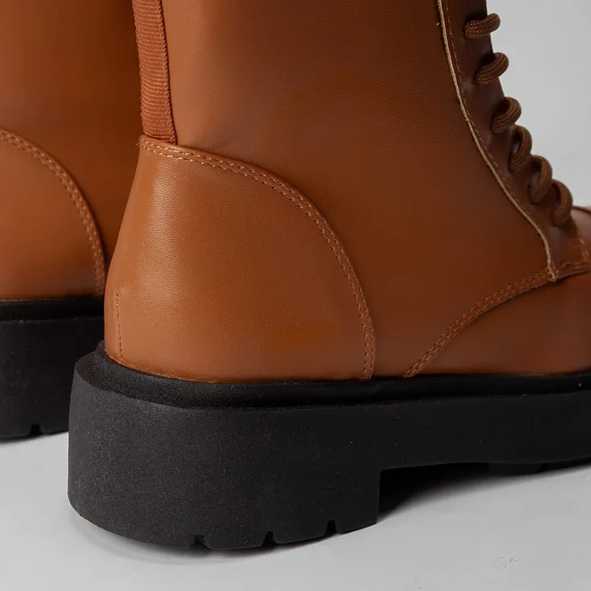 Bota Coturno Sua Cia Caramelo