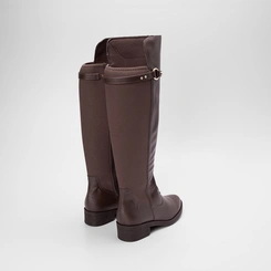 Bota Montaria Bebecê Detalhe Fivela Marrom