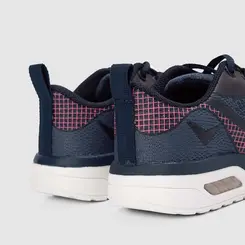 Tênis Vertus Infantil Jogging Grid Rosa & Marinho