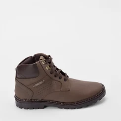 Bota Coturno Masculina Mac & Jac Detalhe Ilhós Marrom