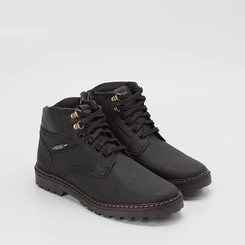 Bota Coturno Masculina Mac & Jac Detalhe Ilhós Preto