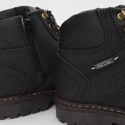 Bota Coturno Masculina Mac & Jac Detalhe Ilhós Preto