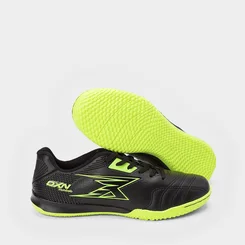 Chuteira Futsal Oxn Neon Preto
