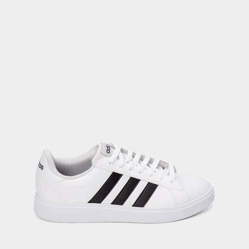 Tênis Adidas Masculino Grand Court Base 2.0 Branco