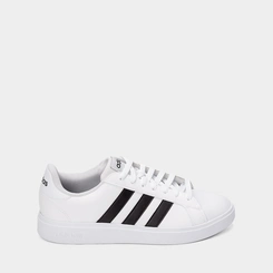 Tênis Adidas Masculino Grand Court Base 2.0 Branco