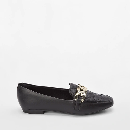 Mocassim Sua Cia Bridão Corrente Preto