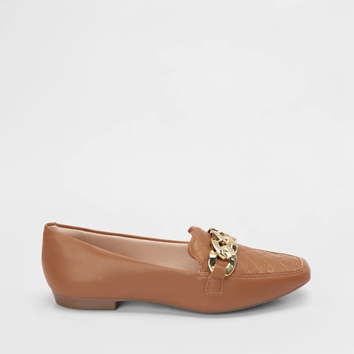 Mocassim Sua Cia Bridão Corrente Caramelo