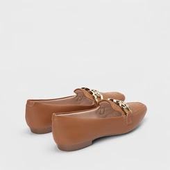 Mocassim Sua Cia Bridão Corrente Caramelo