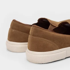 Slip On Masculino Mac & Jac Camurça Caramelo